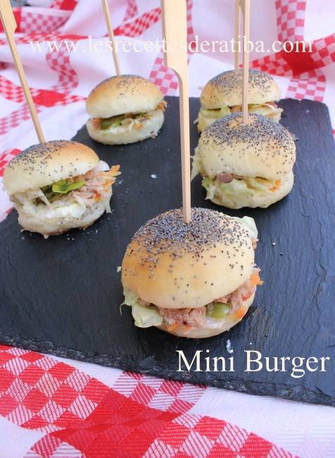 Recette Mini Burger – My Blog
