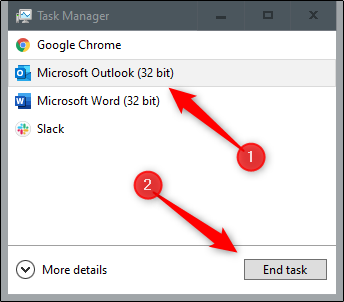 Comment forcer la fin de l’application sous Windows 10 ?